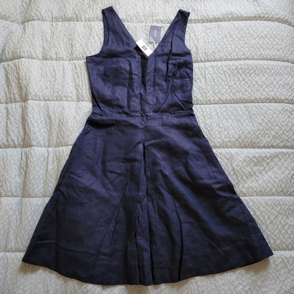 NWT) Gap sleeveless linen dress XS